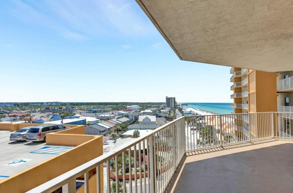 Treasure Island 707 - Gulf Front, Sunset Views, Heated Resort Pool & Hot Tub! Panama City Beach Bagian luar foto