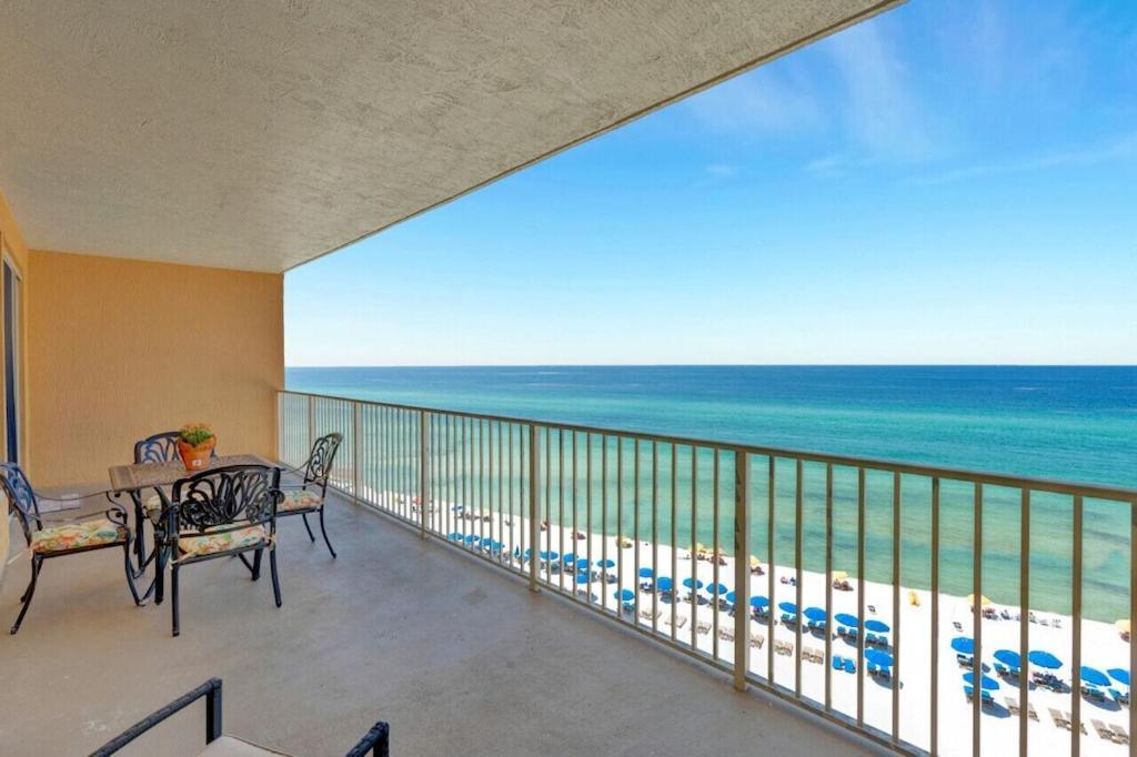 Treasure Island 707 - Gulf Front, Sunset Views, Heated Resort Pool & Hot Tub! Panama City Beach Bagian luar foto